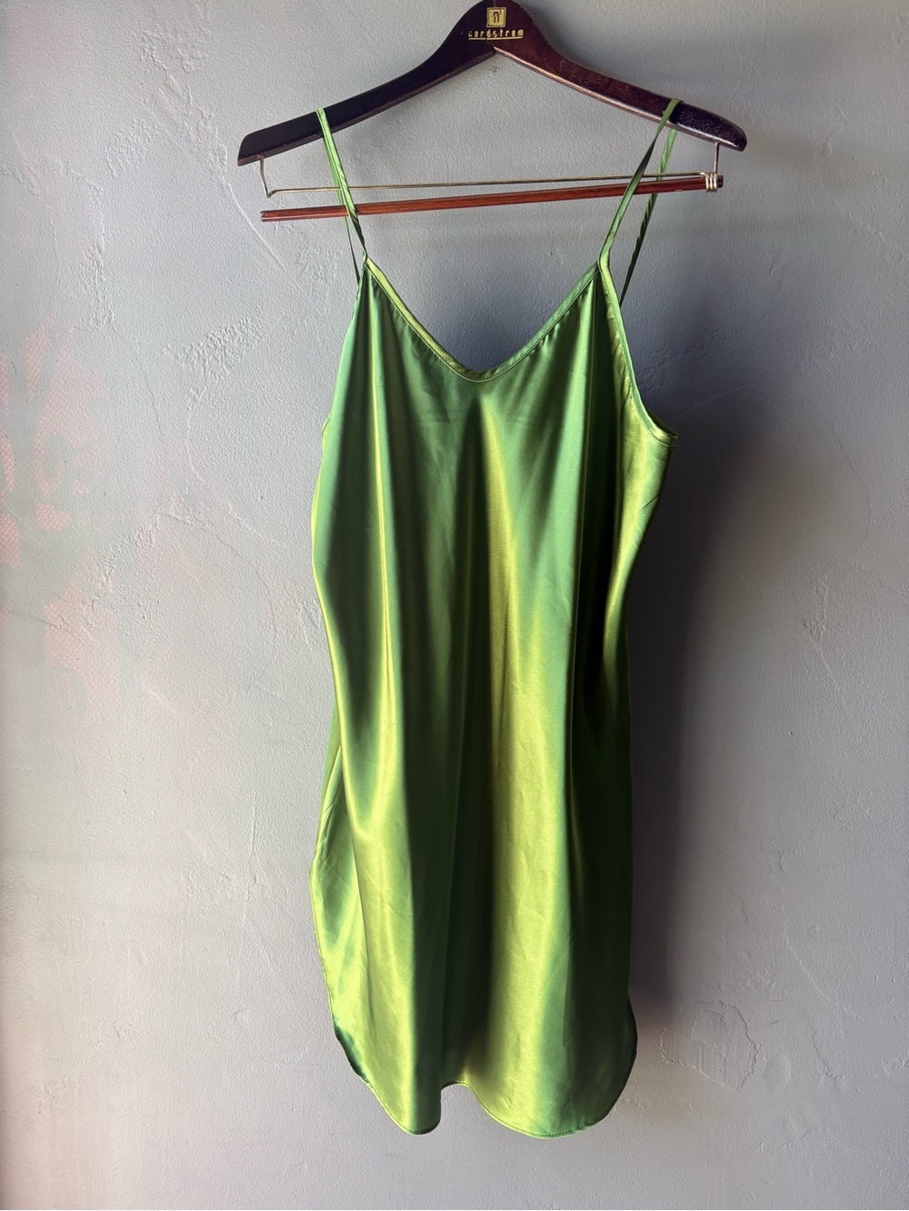 Vintage Kristine Tyler Green Nightie ~ Size L